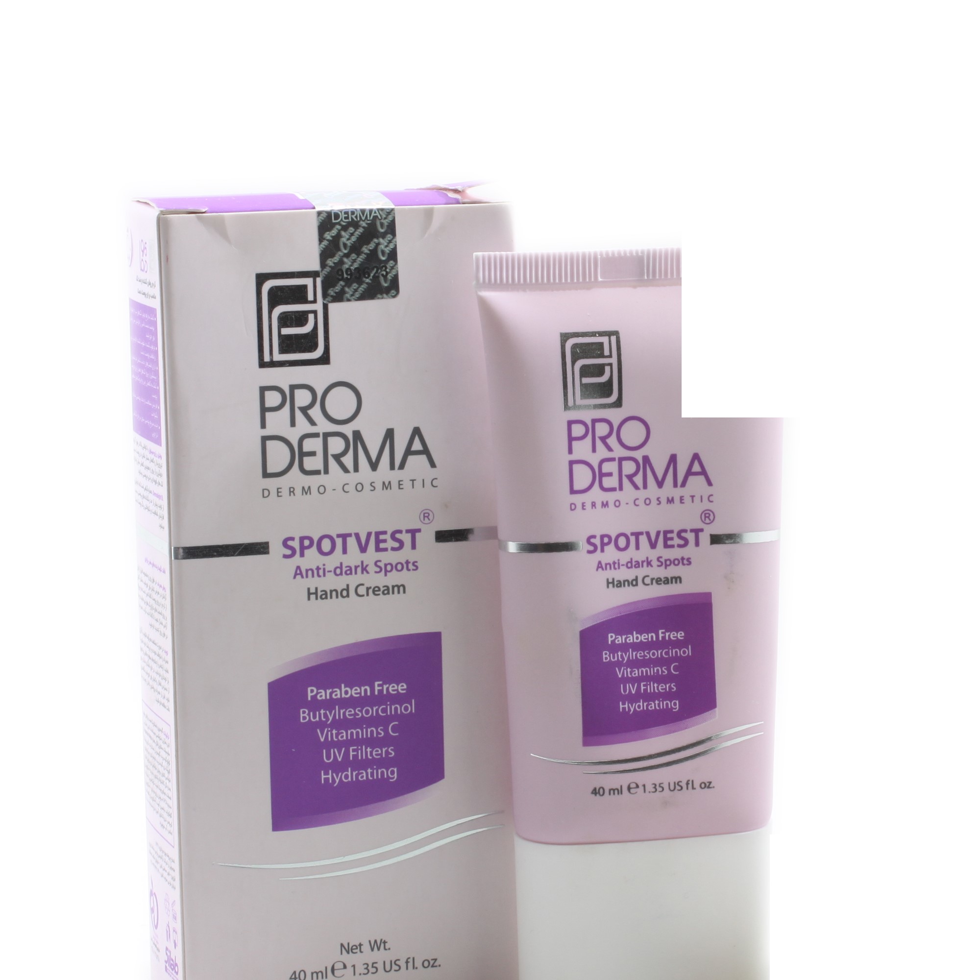 کرم روشن کننده و ضد لک پوست دست پرودرما SPOTVEST PRO DERMA